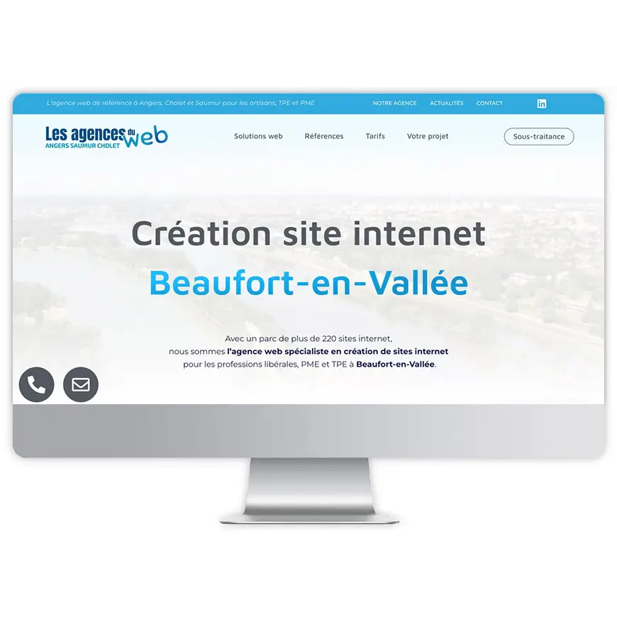 Création site internet Beaufort-en-Vallée