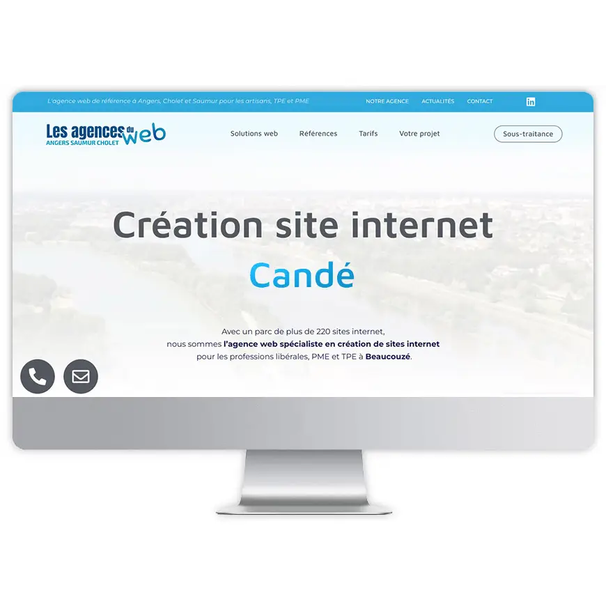 Création site internet Candé