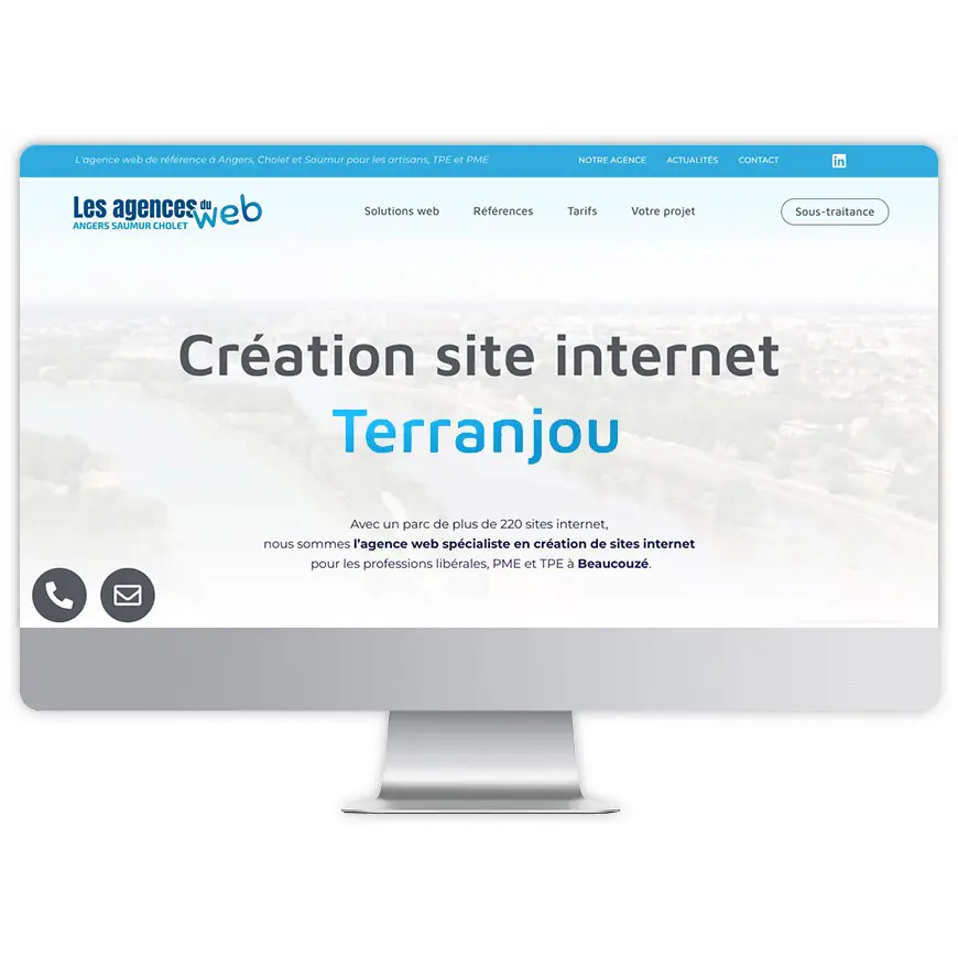 Création site internet Terranjou