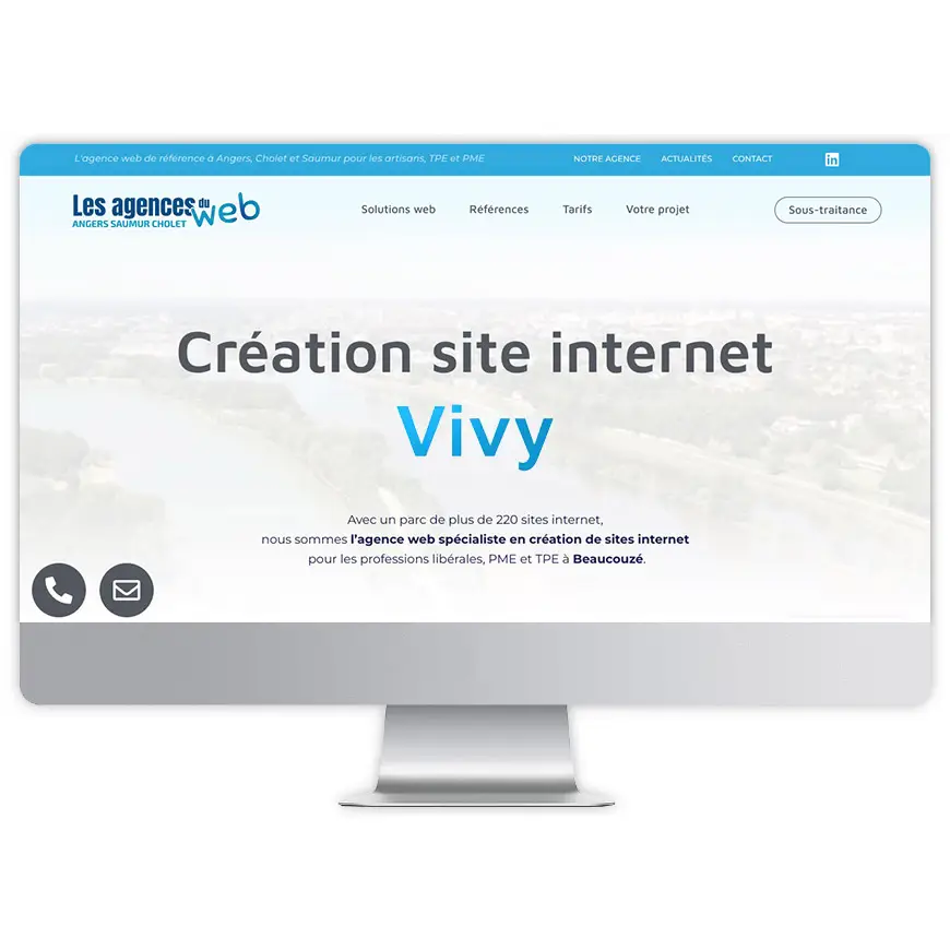 Création site internet Vivy