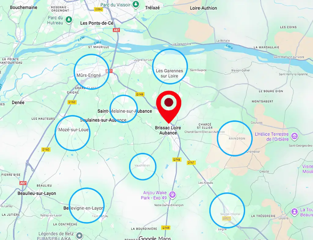 Référencement local à Brissac