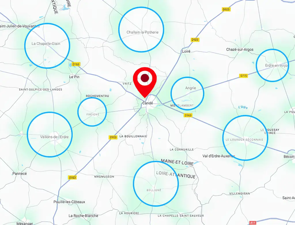 Référencement local à Candé