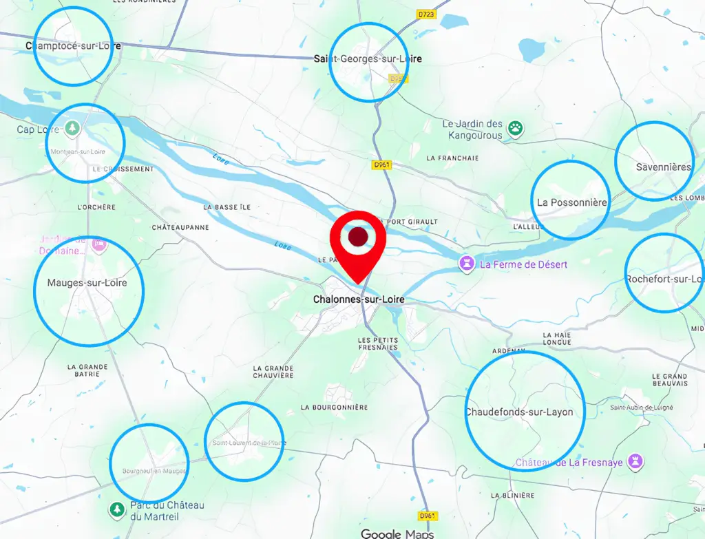 Référencement local à Chalonnes sur Loire