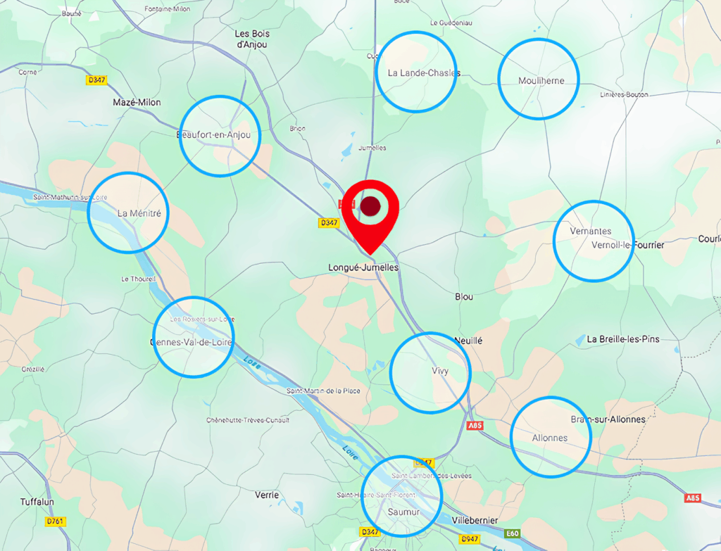 Référencement local à Longué