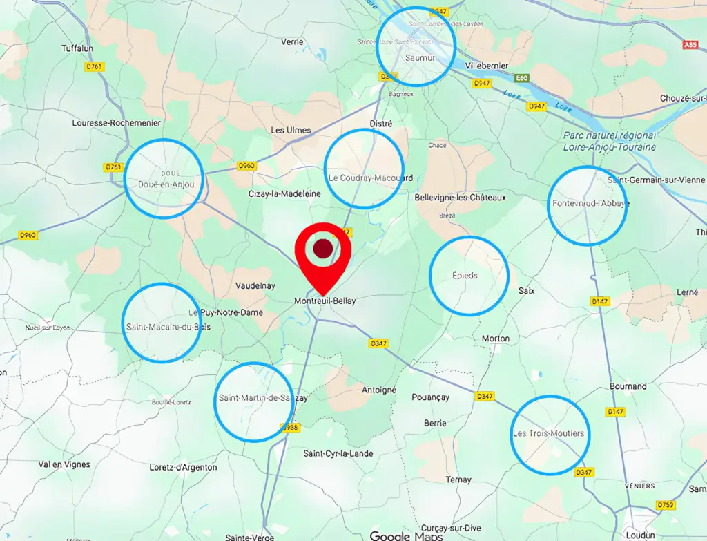 Référencement local à Montreuil-Bellay