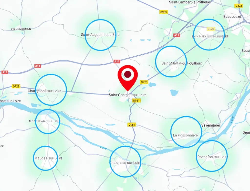 Référencement local à Saint-Georges-sur-Loire