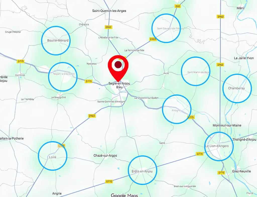 Référencement local à Segré