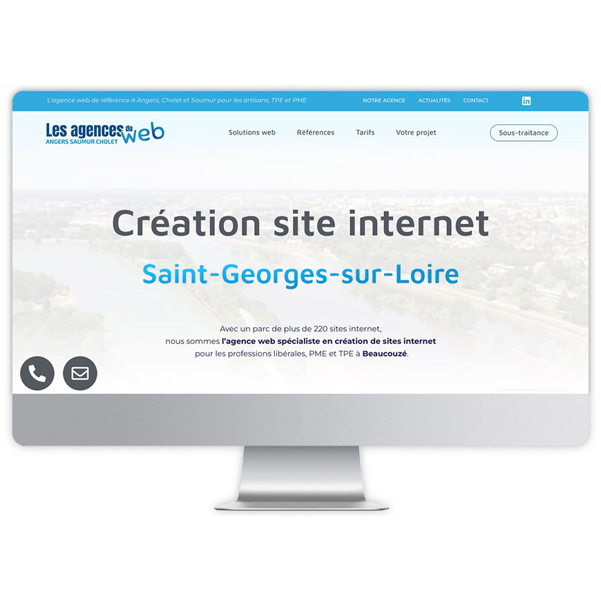Création site internet Saint-Georges-sur-Loire