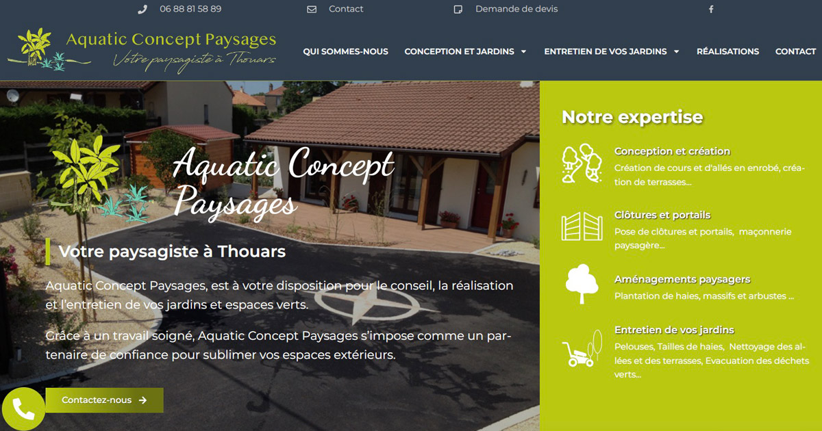 Aquatic Concept Paysages